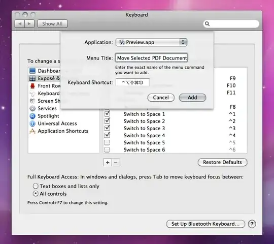 Add Preview Keyboard Shortcut