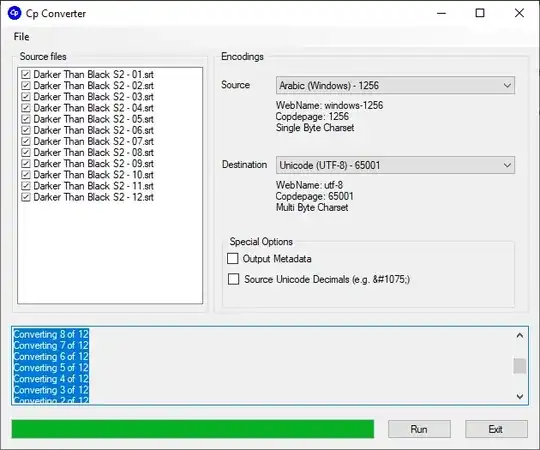 CP Converter screenshot