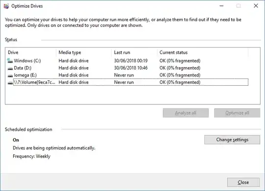 The SSD is incorrectly identified (C and D), the Iomega drive is an external HDD.