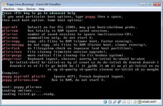 Puppy Linux stuck during boot