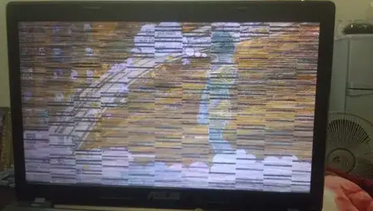 screen glitch after few hours using