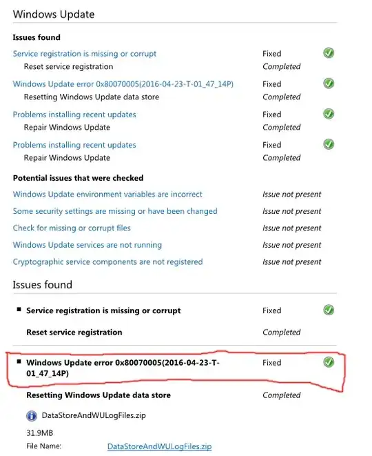 Detailed FixIt error