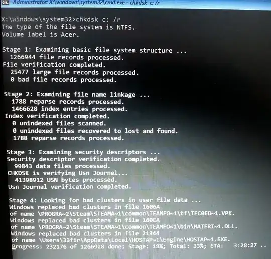 CHKDSK C: /R
