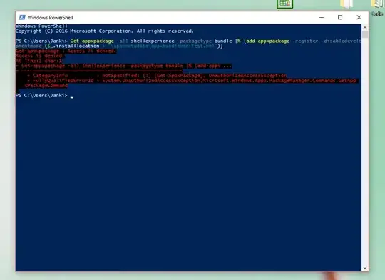 Powershell error