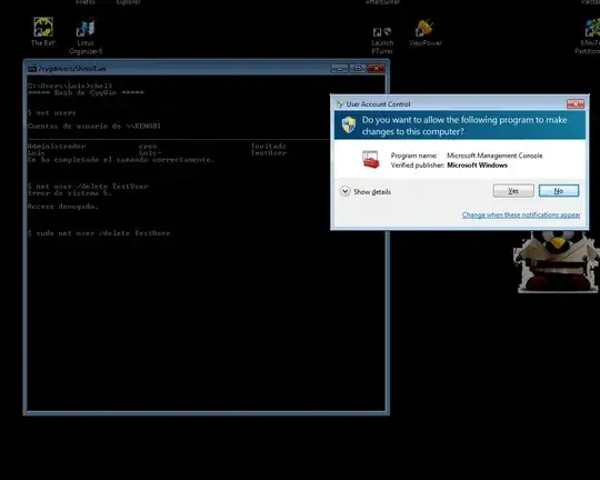Example of TOUACExt execution