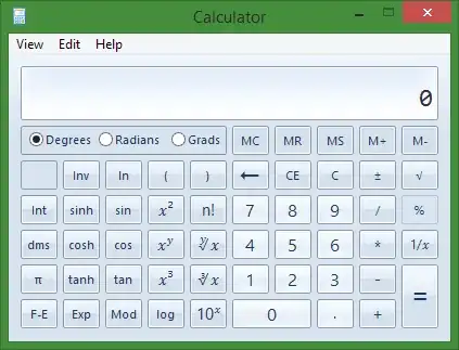 calc.exe on my Windows 8.1 computer