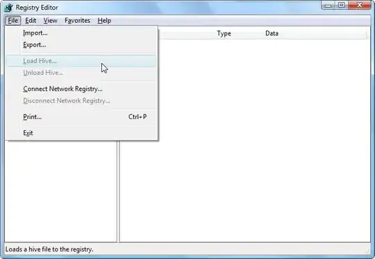 Registry Editor - Load Hive grayed out