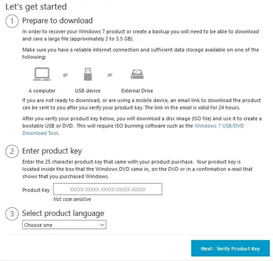 Win7 Software Recovery