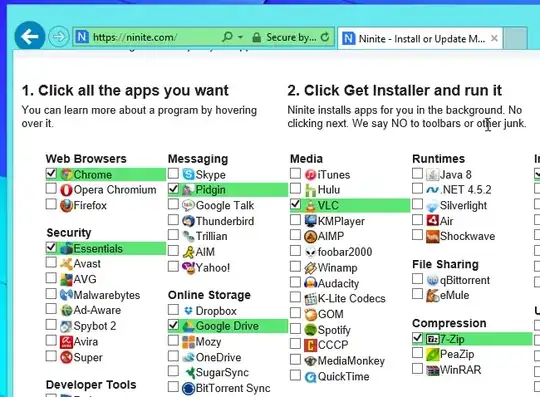 Image of ninite.com apps to choose