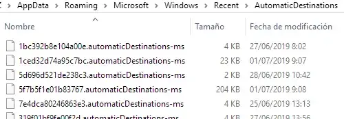 Windows Explorer screenshot