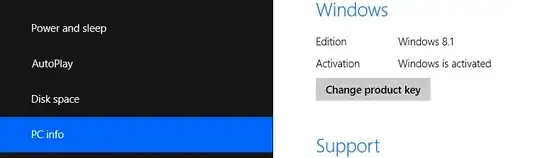 PC Settings Windows Edition - "Windows 8.1"