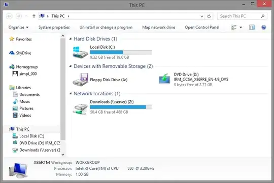 screenshot of explorer after tool used