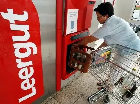 Returning used bottles