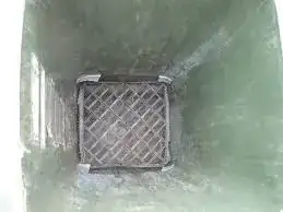 inside view of wheely bin worm farm