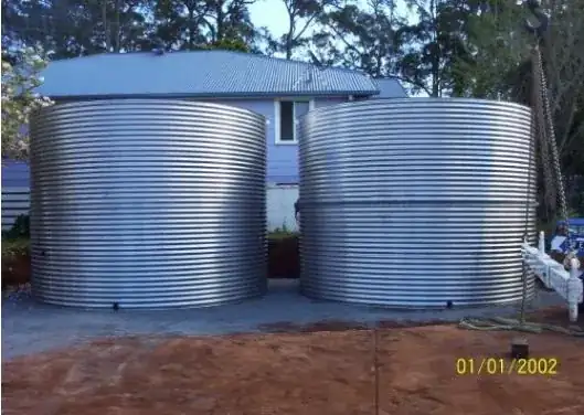 9000 gallon water tank
