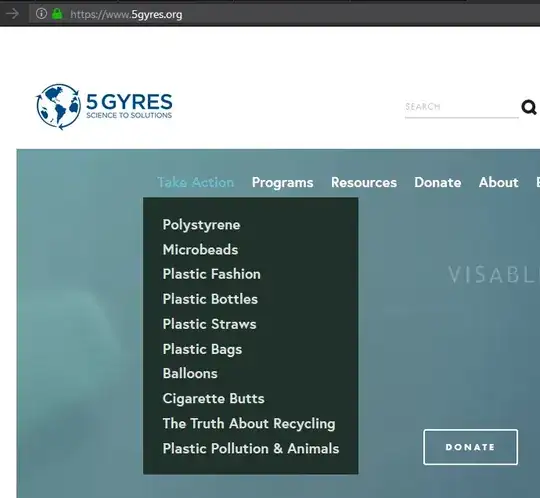 5 Gyres "take action" list