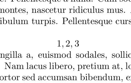 Unwanted space before align*