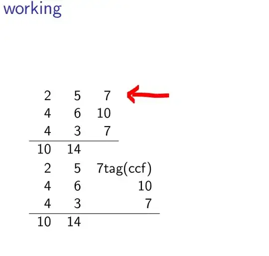 corrected first frame