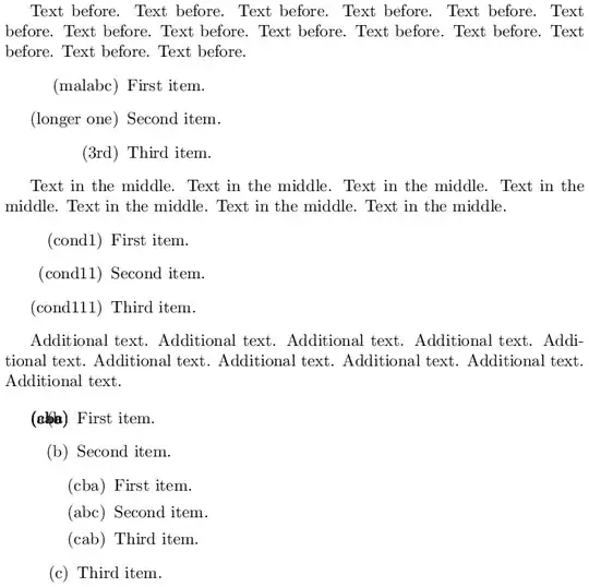 Three examples: 2 are correct, the last one is incorrect