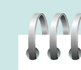 Zoom on a shaded spiral