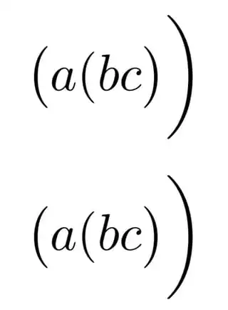 display custom delimiters