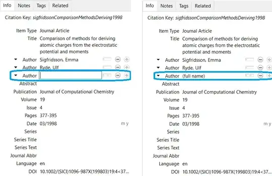 One-field mode: (full name) in one field