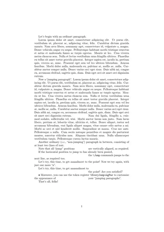 Output of 1st approximation