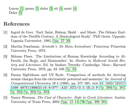 Citations without postnotes, page references appear in the bibliography only.