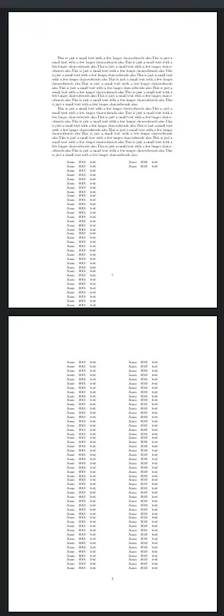 screenshot of problem