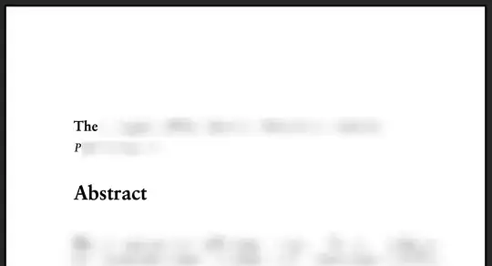 Text above chapter heading