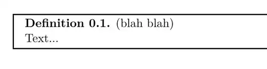 theorem env defined by mdframed, with normal top skip
