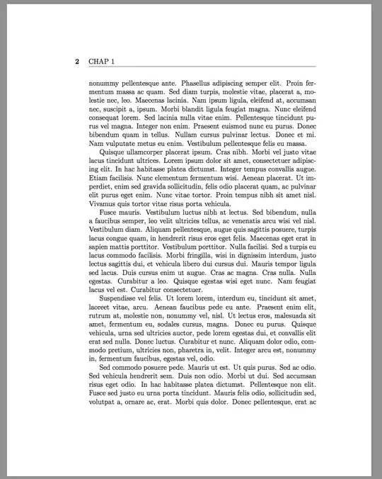 What I want all pages to look like