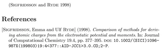 [Sigfridsson, Emma and Ulf Ryde] (1998). Comparison of methods for deriving atomic charges from the electrostatic potential and moments. In: Journal of Computational Chemistry 19.4, pp. 377–395. doi: 10.1002/(SICI)1096-987X(199803)19:4<377::AID-JCC1>3.0.CO;2-P.