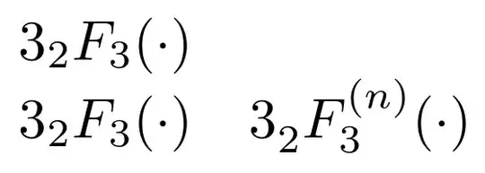 hypergeometric function