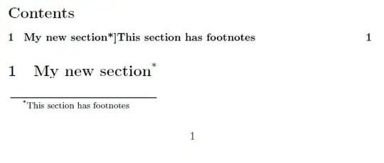 Title footnotes