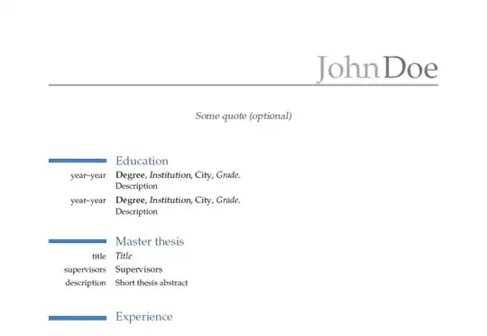 moderncv in Palatino