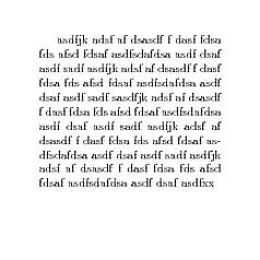 Without <code>parfillskip</code>