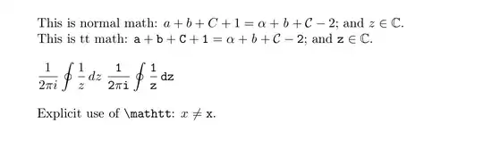 Output of my solution