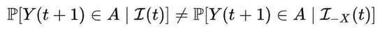 Granger Causality Formula