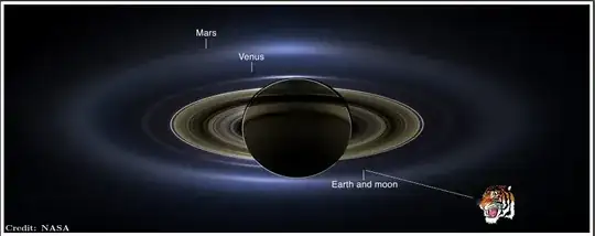 Tiger zoom on NASA image