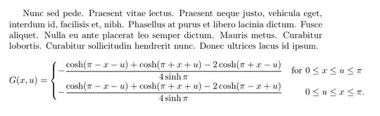 current LaTeX output