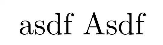 optional upper-casing