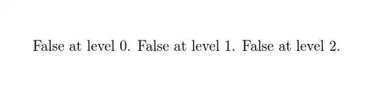 false always