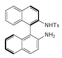 Example for structures with axial chirality