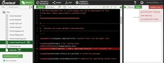 I haven't changed the original code