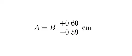 Screenshot of output