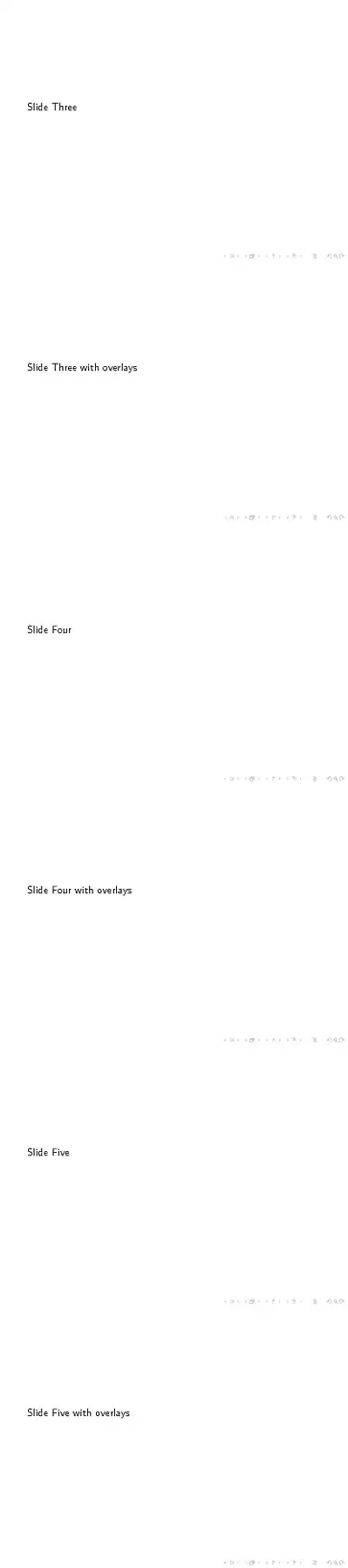 conditional frame inclusion