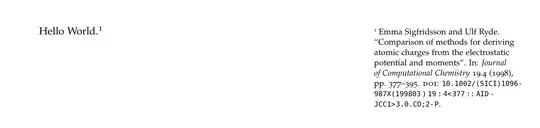 Tufte with citation in margin