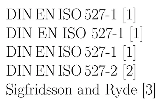 DIN,EN,ISO,527-1 [1]//DIN EN ISO 527-1 [1]//DIN,EN,ISO,527-1 [1]//DIN,EN,ISO,527-2 [2]//Sigfridsson and Ryde [3]