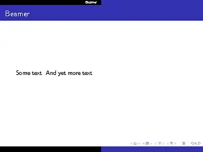 Slide three, no overlay